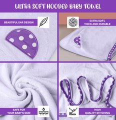 ELSVIN set of 2 baby towels—versatile for growing children