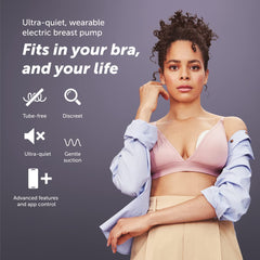 Elvie Pump app monitor-milk-volume lets you track real-time output on the go