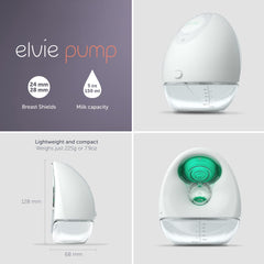 Elvie Pump silent-technology provides a peaceful pumping experience in shared spaces