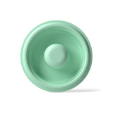 Elvie Stride diaphragm 2-pack closeup demonstrates food-grade silicone for safe pumping.