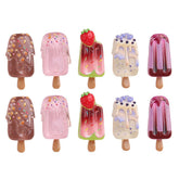 ELVRLA Icecream hairpin pink closeup demonstrates durable acrylic and smooth grip for daily styling.