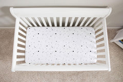 Ely's & Co. crib sheets easily withstand regular washing and drying for busy nurseries.