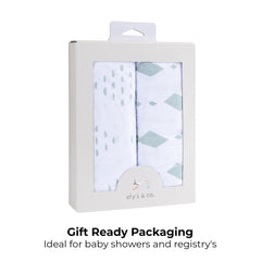 Ely's & Co. sheet on standard playard mattress demonstrates precise 24x38x5 inch fit
