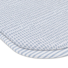 Detail of Ely's & Co TPU waterproof lining providing a moisture barrier.