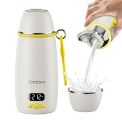 Emdoro bottle warmer travel-compact image shows portable design for on-the-go feeding
