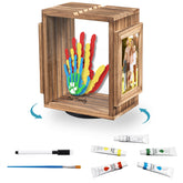 Emfogo 360 rotating frame front view for keepsakes.