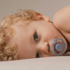 Emulait orthodontic pacifier design emphasizes ergonomic shape for comfortable sucking