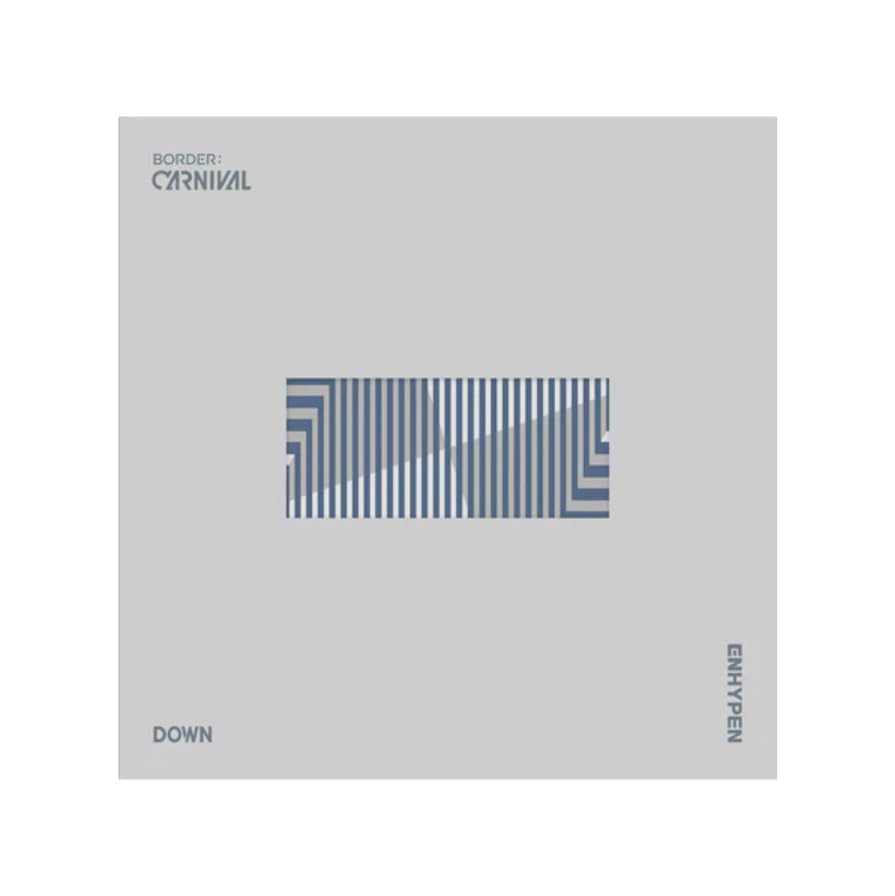 EN HYPEN BORDER Carnival Down Version CD cover ideal for display-ready collection