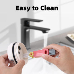 Engorgio 3Pack 360 rotating cleaner reaches tumbler contours without scratching
