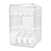 Engorgio baby bottle organizer full view shows easy-access storage on the counter