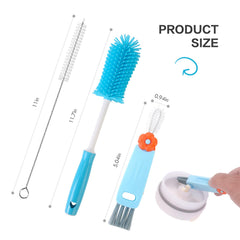 Engorgio Stanley brush kit side view showing compact 3-in-1 design.