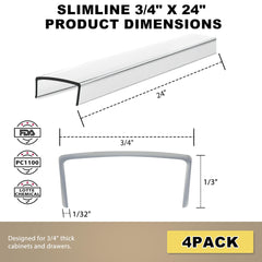 Enjaya edge guard slip-on install demonstrates easy, adhesive-free setup.