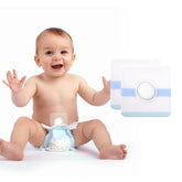 ENLUNTRA baby belly patch box open showing individually packed patches for travel