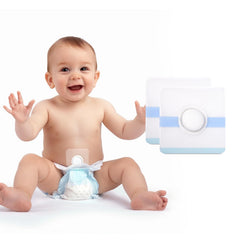 ENLUNTRA baby belly patch box open showing individually packed patches for travel