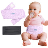ENLUNTRA flaxseed heated tummy wrap close-up in purple shows gentle warmth for tummy comfort.