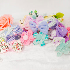 Enop hair accessories for ponytails and braids add vibrant color without snagging