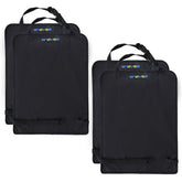 Enovoe car seat protectors back-seat cover shields upholstery from dirt with a 4-pack set