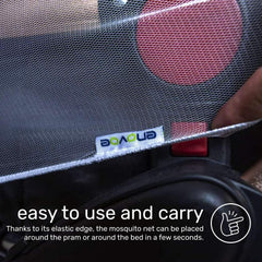 Enovoe mosquito net for crib and bassinet keeps nighttime sleeping cozy and bug-free.