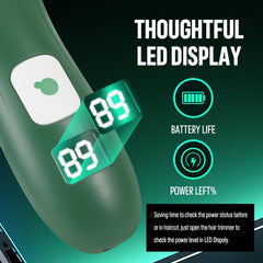 ENSSU cordless rechargeable trimmer ideal for quick touch-ups away from cords