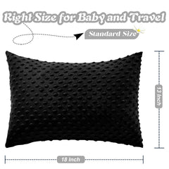 Entisn Toddler Pillowcase hidden zipper close-up reduces snags and irritation.