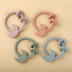 Eoopoon teether showcasing BPA-free safe materials