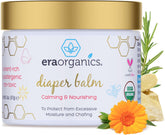 Era Organics Baby Diaper Balm packaging closeup showing organic care for delicate baby skin