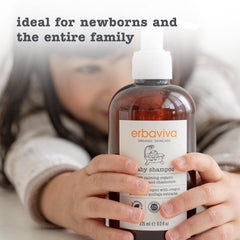 erbaviva baby shampoo without sulfates, phthalates, or parabens in a safe formula