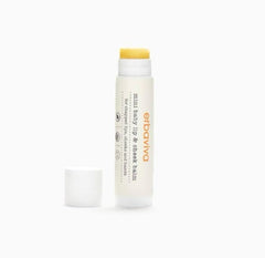 Erbaviva mini lip-cheek balm packaging for on-the-go hydration and protection.