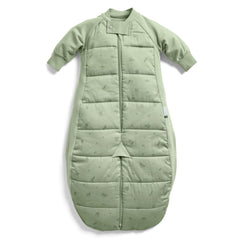 ergoPouch Sleep Suit Bag Willow closed for safe overnight warmth with organic cotton.