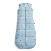 ergoPouch Jersey Sleeping Bag 0.2 TOG Dragonflies close-up shows soft, skin-friendly fabric