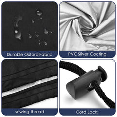 ERKOON silver-lined waterproof interior protects moisture-sensitive toys