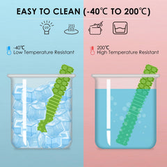 ERKOON teething tubes with multi textures for soothing gums.