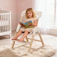 EROMMY 6-in-1 high chair safety harness for secure seating during meals