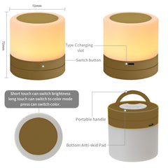 ERUN nursery night light 13 colors for ambience and playtime