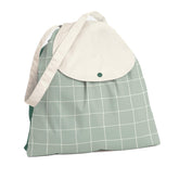 Esembly Day Bag fabric closeup highlights recycled material and durability for daily adventures.