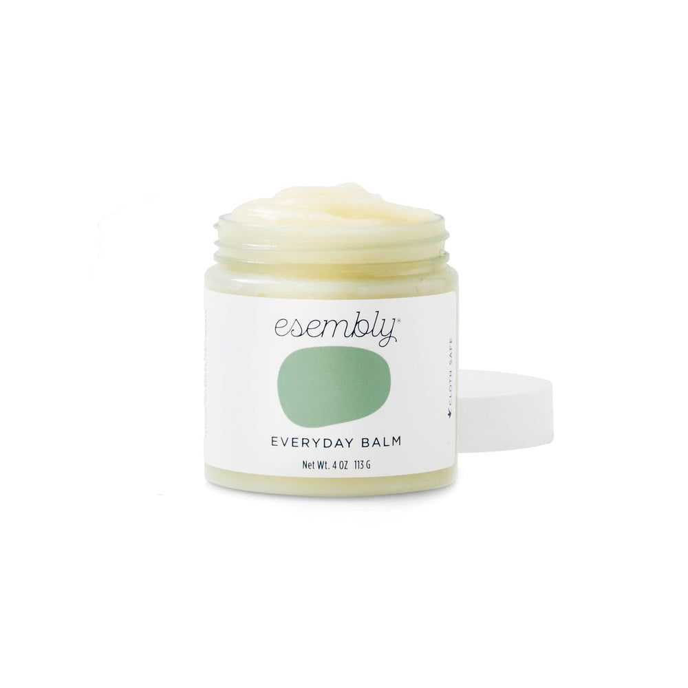 Esembly Everyday Balm bottle with pump for gentle, fragrance-free baby skin care
