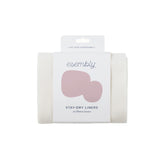 Esembly Stay-Dry liner pack-12 laid out for dry skin protection.