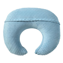 ESEN nursing pillow in use during breastfeeding provides arm and back support