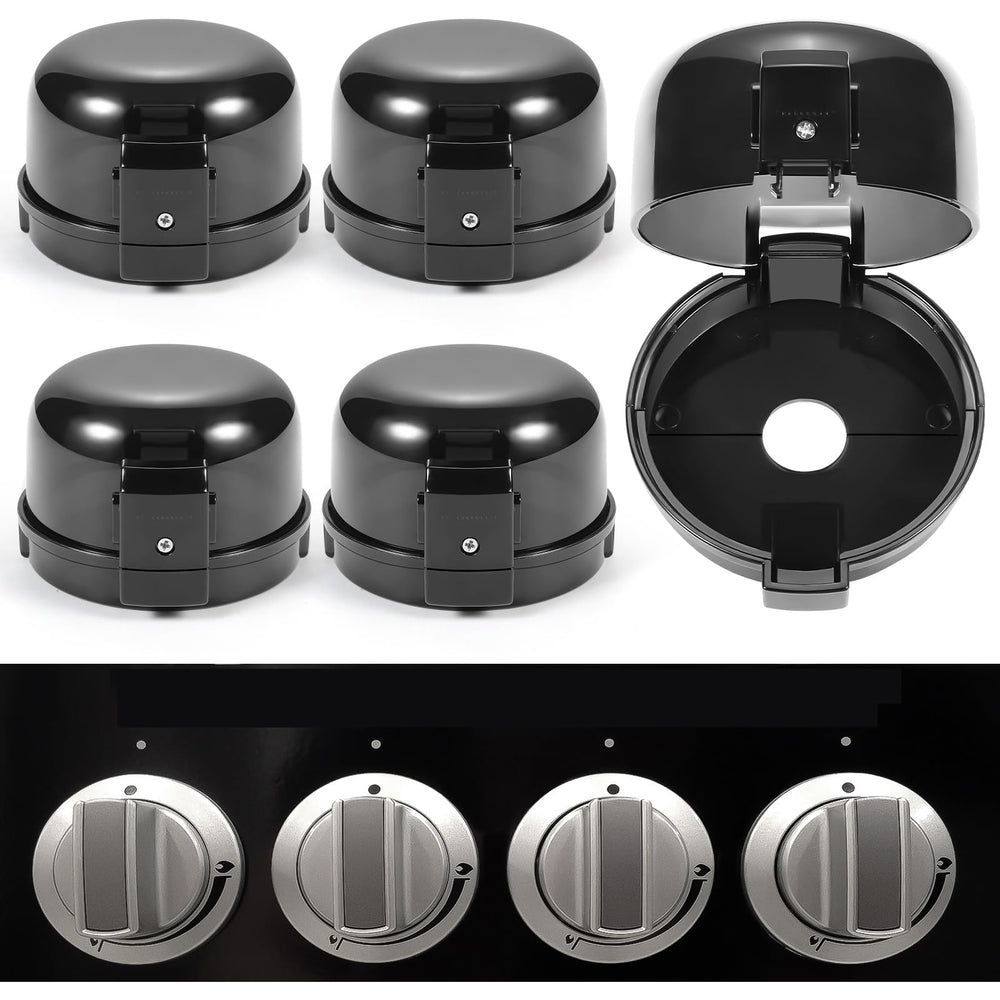 ESENHARBER stove knob covers pack of 5 protecting children while preserving easy adult access