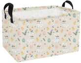 Essme rectangular shelf basket for kids with sturdy build for easy toy storage.