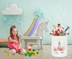 Essme Unicorn Hamper offers 62.8L capacity for toy and laundry organization
