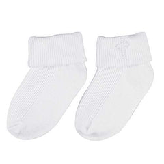 ESTAMICO baby outfit gift-ready with cross bib and socks