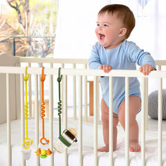 ETETOO olive strap attached to sippy cup supports travel-friendly secure sipping.