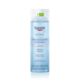 Eucerin Askshy Tonique bottle close-up showing gentle hydration for daily use.