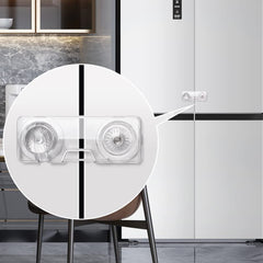 EUDEMON two-pack fridge lock invisible keeps curious toddlers safe at home