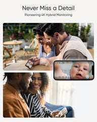 eufy Security E21 4K UHD camera captures day and night detail.
