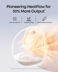 eufy Security heatflow warming technology at work in pump