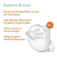 Evenflo Balance Plus Stage 2 pacifier orthodontic shape aiding teething comfort