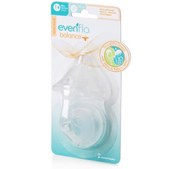 Evenflo Balance Plus nipple latch demo demonstrates comfortable latch