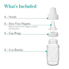 Evenflo nipple close-up highlights micro air vents reducing nipple collapse.